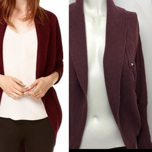 Aritzia Wilfred Brown Diderot Cocoon Cardigan Sweater Size XXS